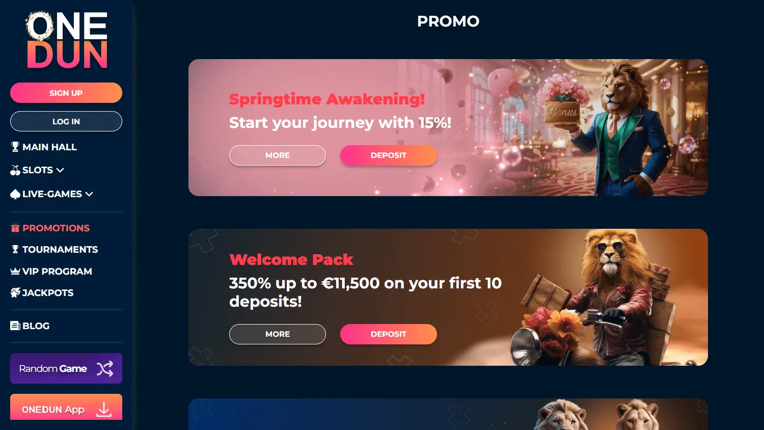 Onedun Casino Nederland: De Nieuwe Standaard voor Online Entertainment in 2026 image 2